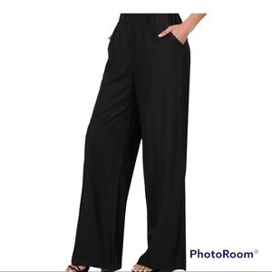 Black Wide Leg pant